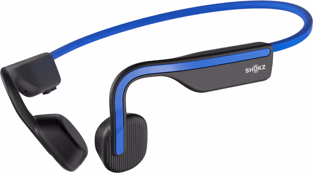 Shokz OpenFit Pro helt trådløse open-ear hodetelefoner (hvit)