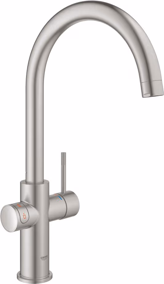 Grohe Red II Duo C blandebatteri med kokefunksjon (brushed chrome)