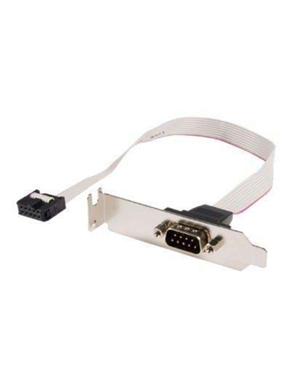 StarTech.com 9-pin Serial to 10-pin Motherboard Header LP Slot Plate - seriell panel