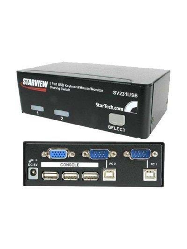 StarTech.com 2 Port Professional USB KVM