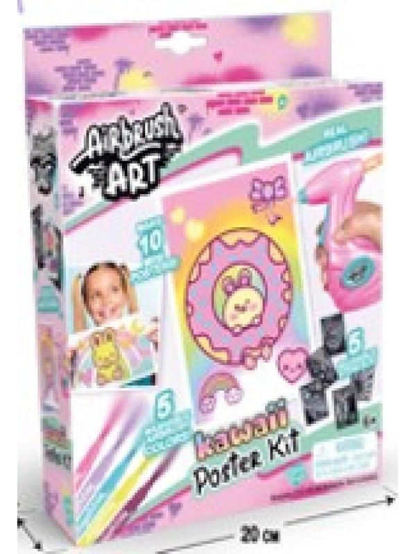 Airbrush Art Art Mini Poster Kit