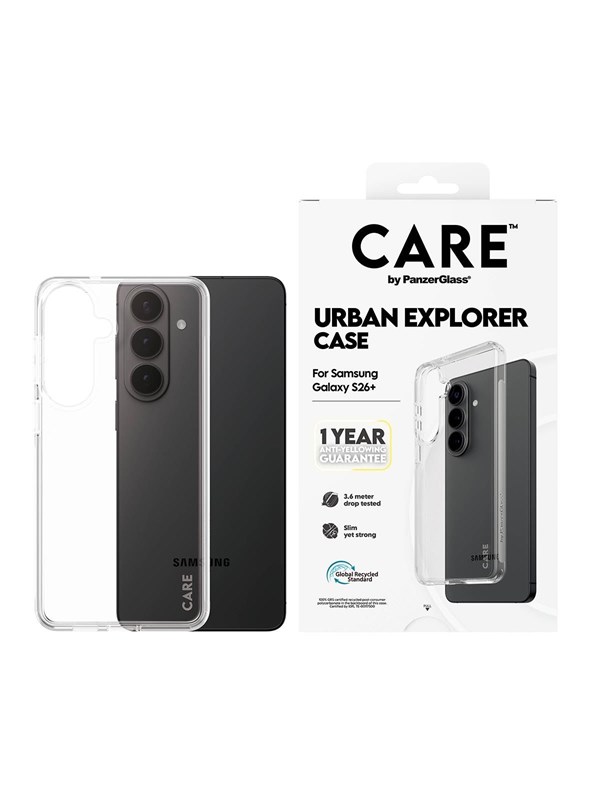 CARE by PanzerGlass Urban Explorer Case Transparent Samsung Galaxy S26+