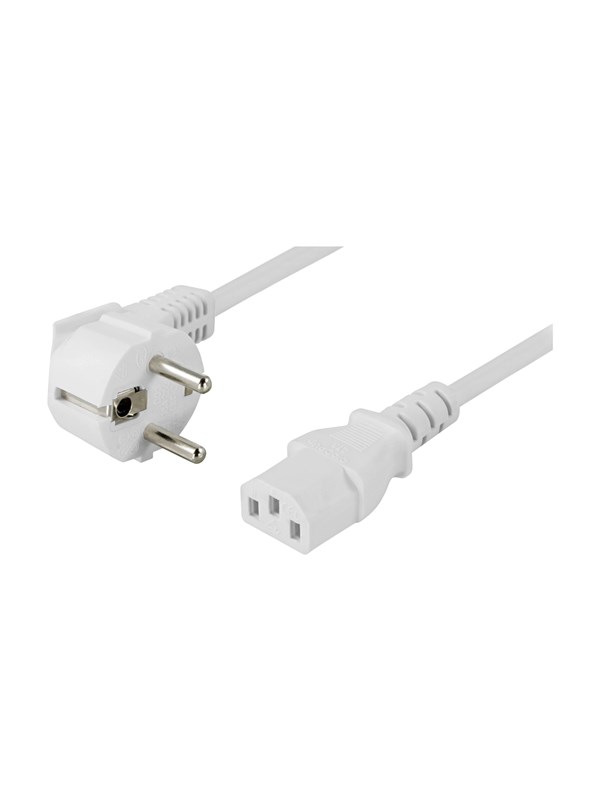 Deltaco DEL-111AV - power cable - power CEE 7/7 to power IEC 60320 C13 - 10 m