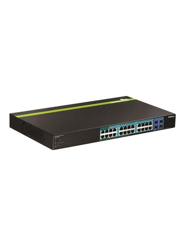 TRENDnet TPE TPE-2840WS 28-Port Gigabit Web Smart PoE+ Switch