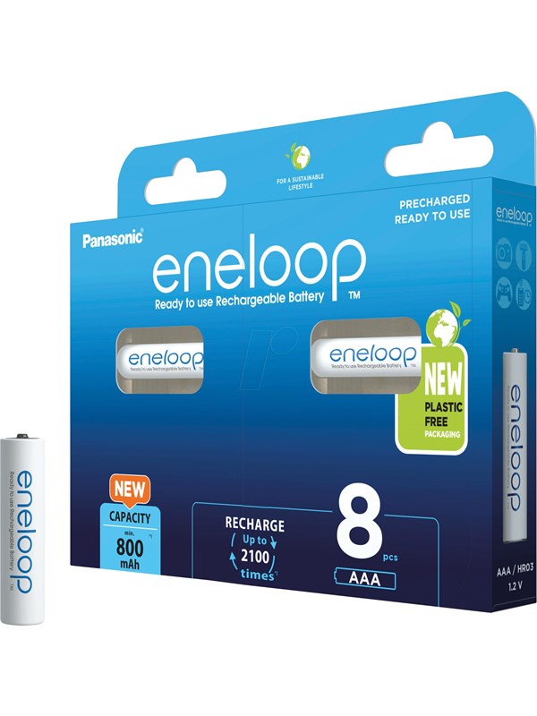 Panasonic eneloop BK-4MCDE/8BE battery - 8 x AAA - NiMH