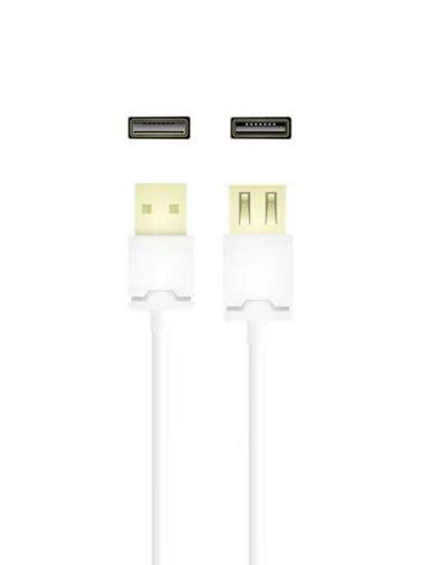Qnect USB 2.0 Extension Cable A Male-A F