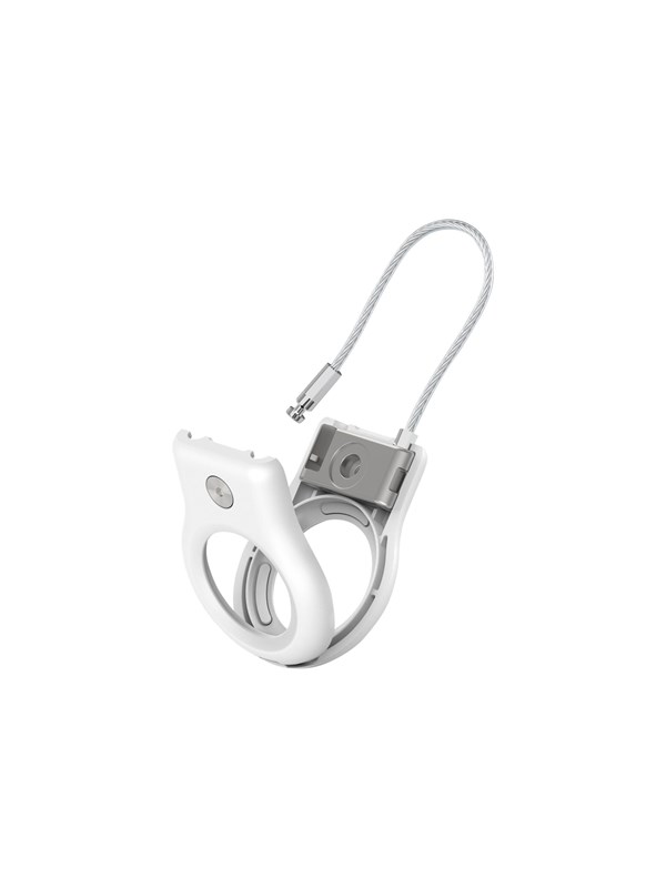 Belkin Secure Holder Wire Loop Apple AirTag white