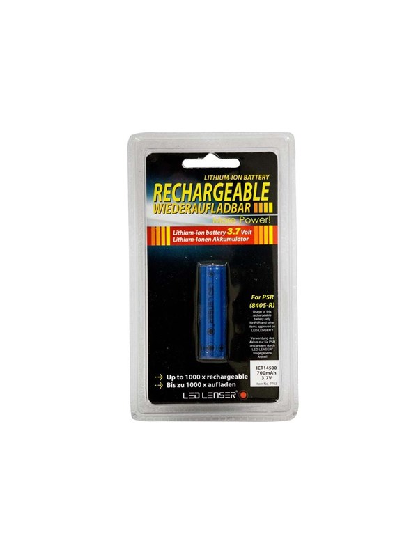 Ledlenser 14500 Li-Ion Rechargeable Battery 3.7V 700 maH