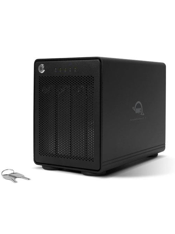 OWC ThunderBay 4 4-Bay Thunderbolt External Storage Enclosure for 2.5-inch and 3.5-inch SATA Drives (Without Softraid)