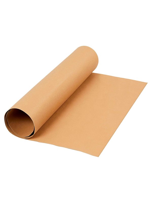 Creativ Company Faux Leather Paper Light brown 1m