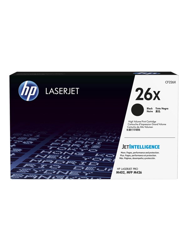 HP 26X / CF226X High Capacity Black Toner