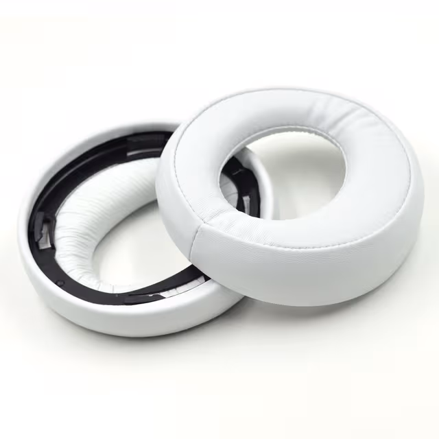 Utskiftbare øreputer for Sony PS3 PS4 7.1 Gold Headset - Hvit