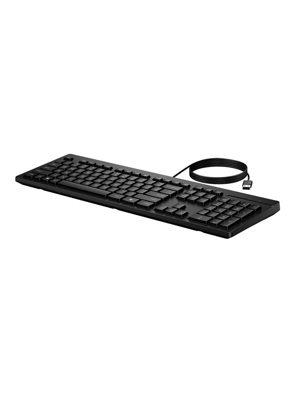 HP 125 - Tastatur - Engelsk - Svart