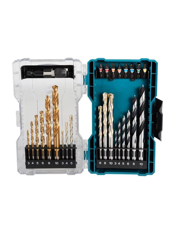 Makita E-07032 Screwdriver and Drill Bit Set 27 Pieces