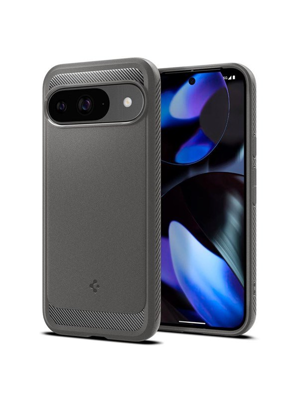 Spigen Rugged Armor - marble gray - Google Pixel 9 Pro/Pixel 9
