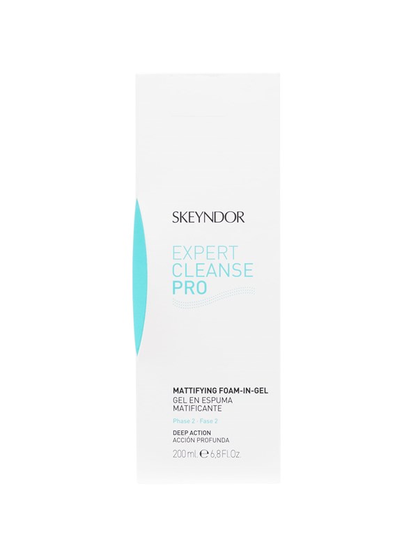 Skeyndor Expert Cleanse Mattifying Foam-In-Gel Phase 2 200 ml