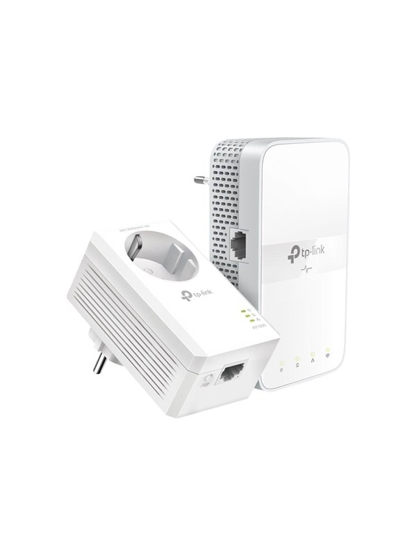 TP-Link TL-WPA7617 KIT AV1000 Gigabit Passthrough Powerline ac Wi-Fi Kit Homeplug / PowerLine
