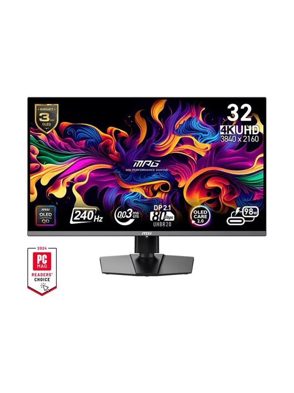 32" MSI MPG 322URX QD-OLED - OLED monitor - 32" - HDR