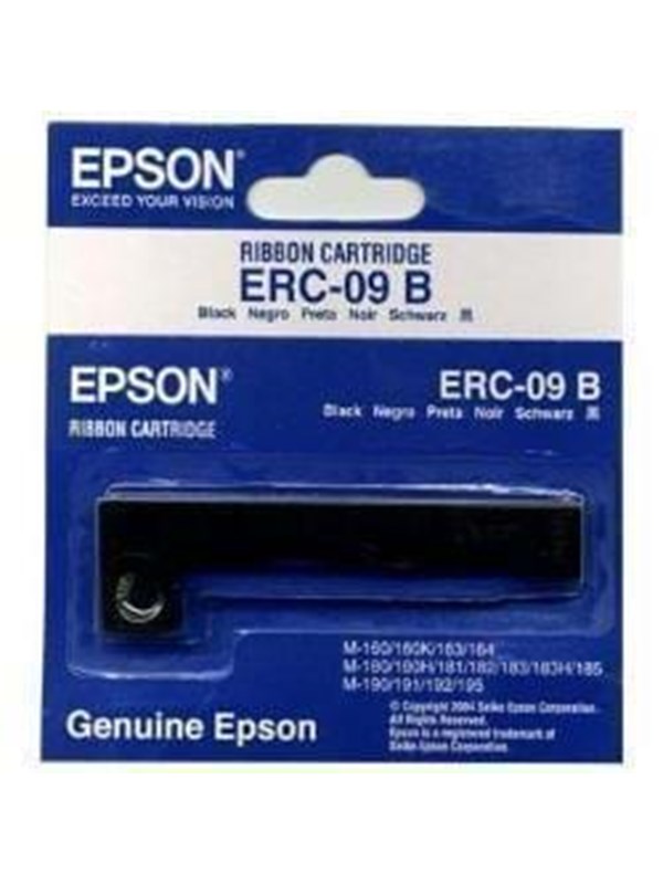 Epson Ribbon Black ERC 09B - Skriverbånd Svart