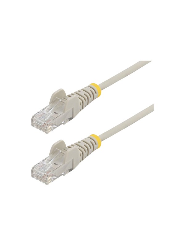 StarTech.com patch cable - grey - Grå - 0.25m