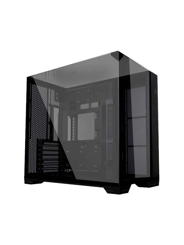 Lian Li O11 Vision Compact Black - Kabinett - Miditower - Svart