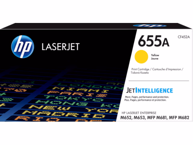HP Toner 655A Gul