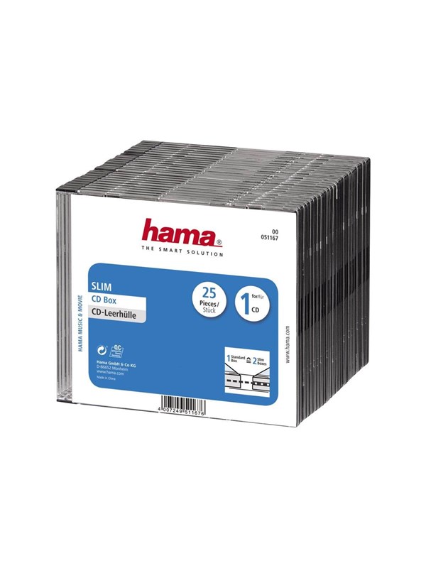 Hama storage CD slim jewel case