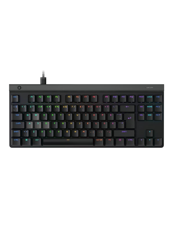 Logitech G515 TKL Rapid Trigger - Gamingtastatur - Nordisk - Svart