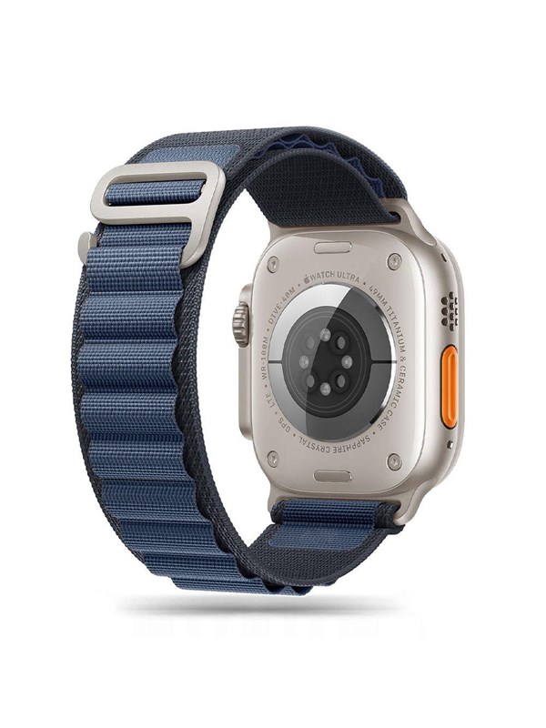 Tech-Protect  Nylon Pro Strap for Apple Watch (44 / 45 / 46 / 49 mm) - Navy Blue