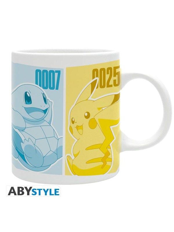ABYstyle - POKEMON Mug Pikachu & Kanto Starters - Krus