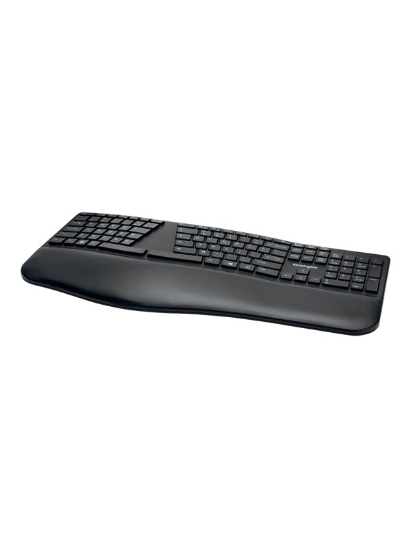 Kensington Pro Fit Ergo Wireless Keyboard - Tastatur - Engelsk (USA) - Svart