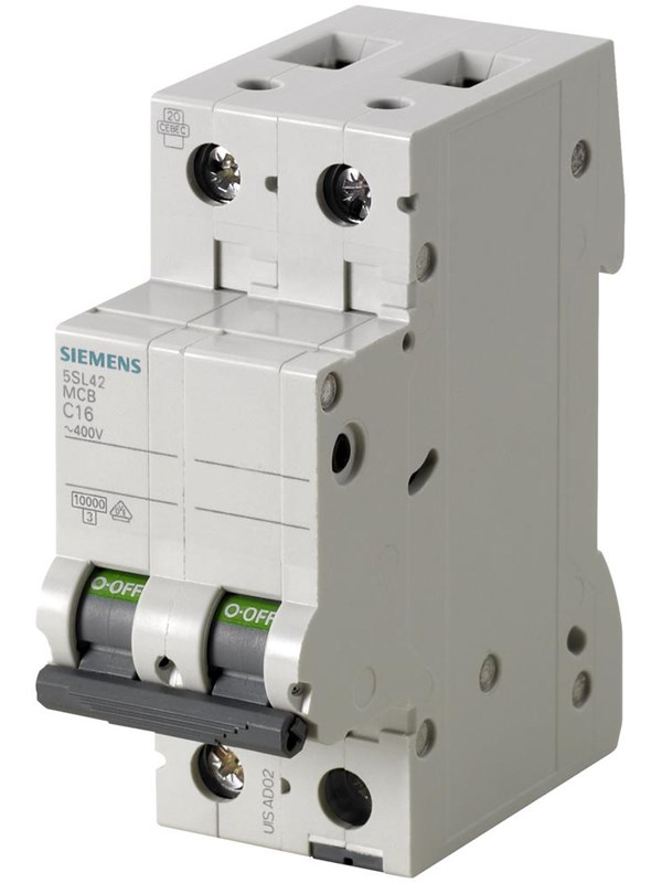 Siemens Circuit breaker 400v 10ka 2-pole c 10a
