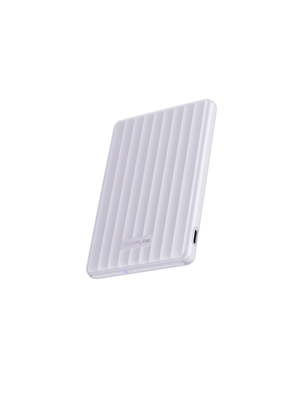 EcoFlow RAPID Mag Nødlader - Lilla - 5000 mAh