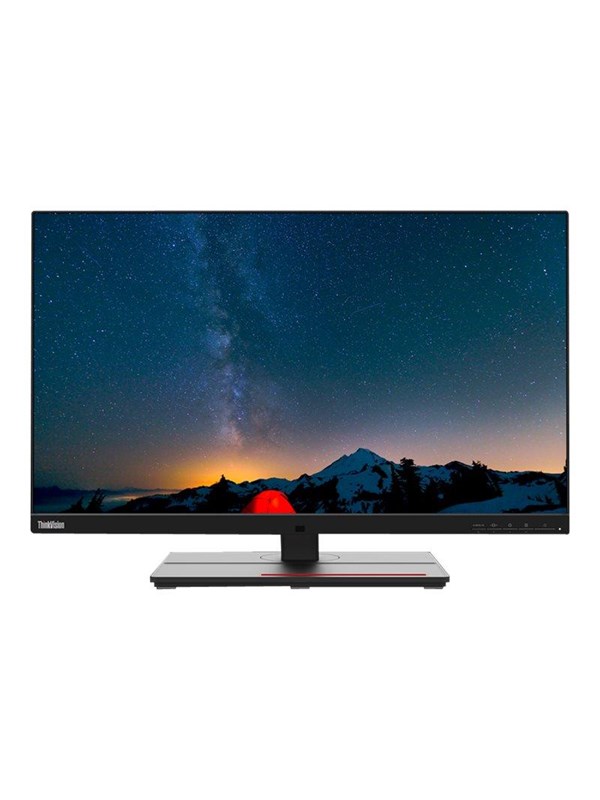 27" Lenovo ThinkVision P27u-20 - 3840x2160 (4K) - 60Hz - IPS - 27W USB-C - KVM switch