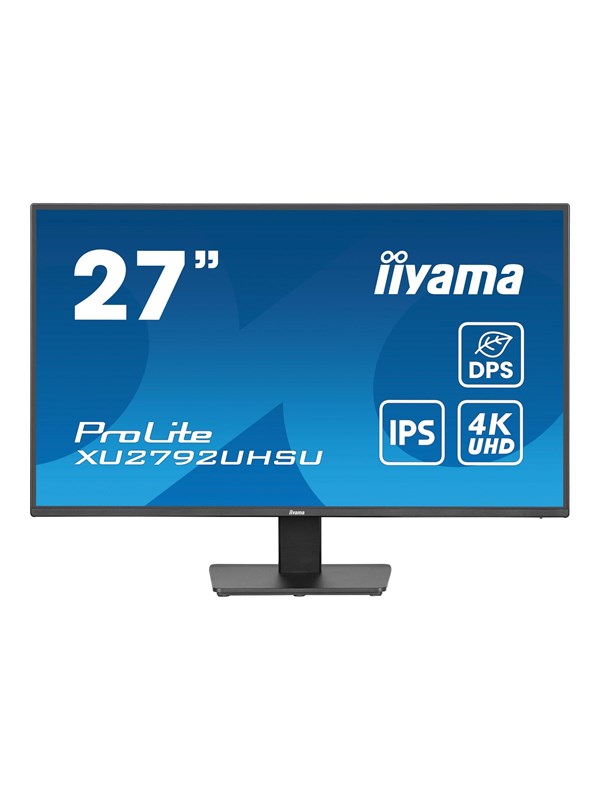 27" iiyama ProLite XU2792UHSU-B6 - 3840x2160 - 60Hz - IPS - 15W USB-C