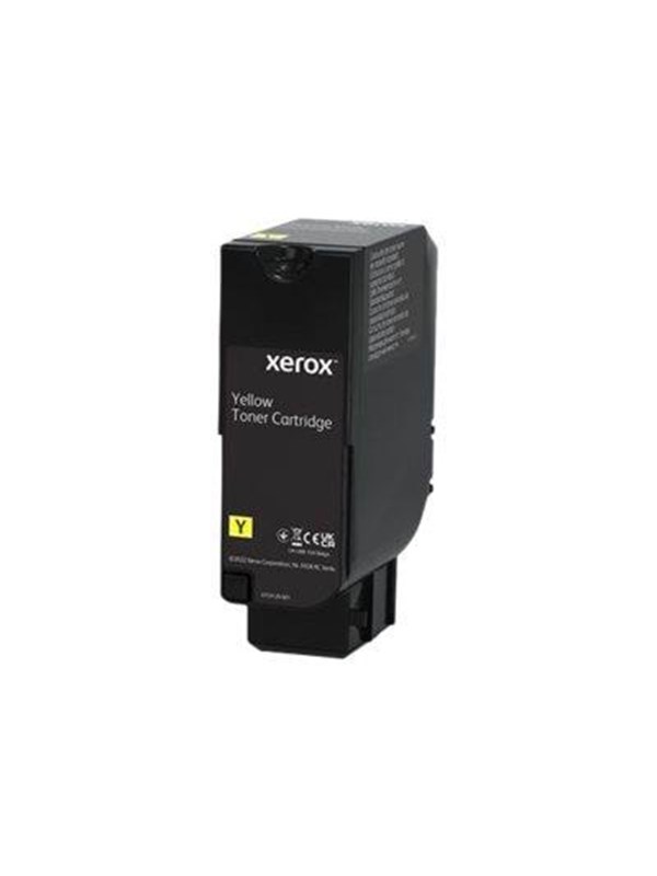 Xerox - yellow - original - toner cartridge