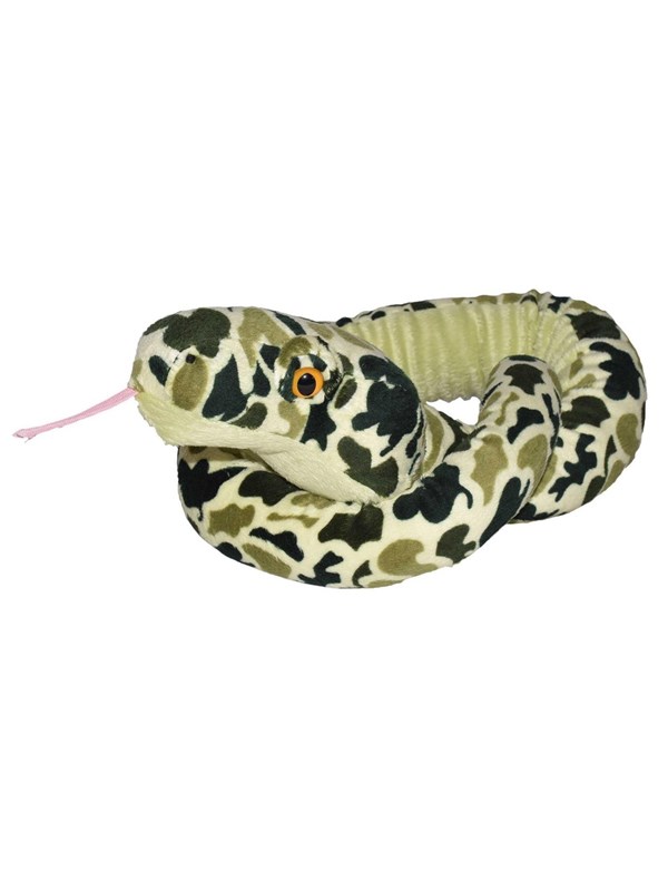Wild Republic Plush Toy Snakes 137 cm Camo Green
