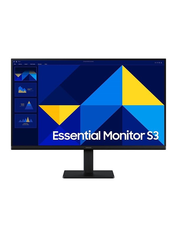 27" Samsung Essential S3 S27D304GAU - 1920x1080 (FHD) - 100Hz - IPS