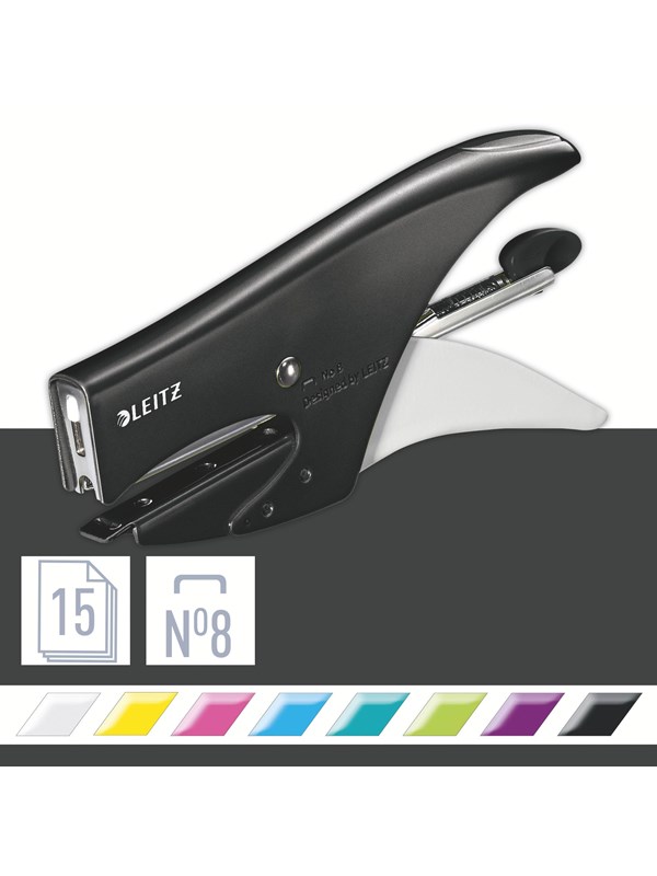 Leitz Hæftetang  WOW 5547 15 ark sort