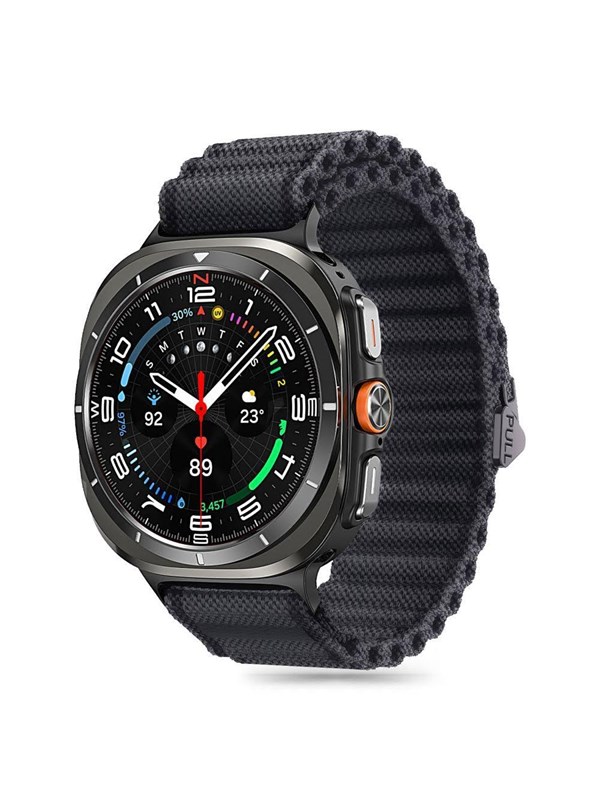 Tech-Protect Weave Pro Strap for Samsung Galaxy Watch Ultra (47 mm) - Black