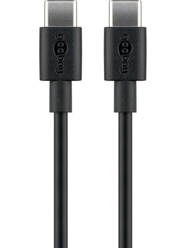 Pro USB-C <-> USB-C - 0.5m - Svart