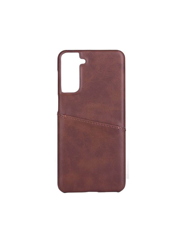 ONSALA Mobile Cover Brown with Cardpocket Samsung  S21+/S30+  5G