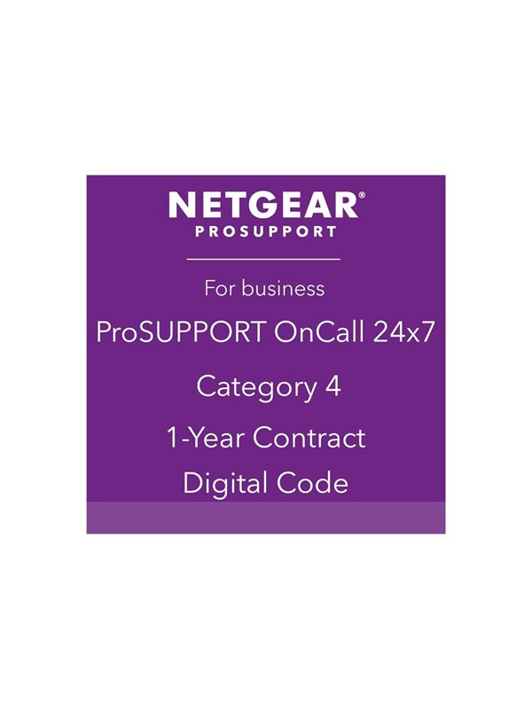 Netgear ProSupport OnCall 24x7 Category 4