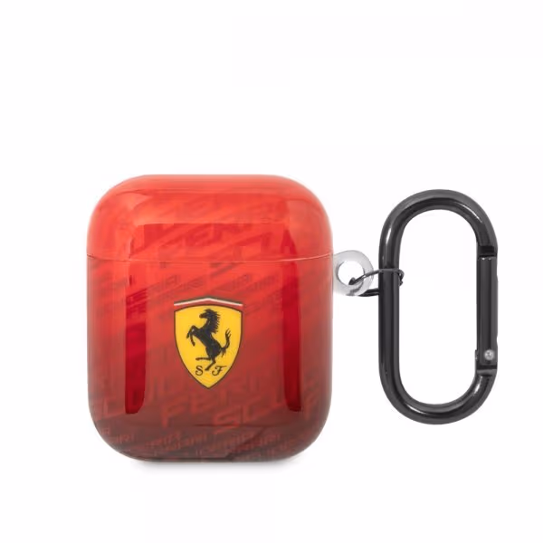 Ferrari AirPods 1/2 Deksel Scuderia Rød