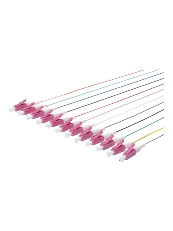 DIGITUS Professional network cable kit - 2 m - grey black white blue yellow red green brown orange violet pink turquoise - Svart - 2m