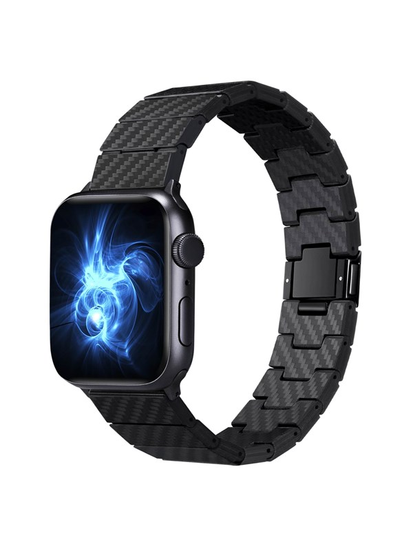 PITAKA Apple Watch Carbon Fiber Link Bracelet Band Modern 38/40mm
