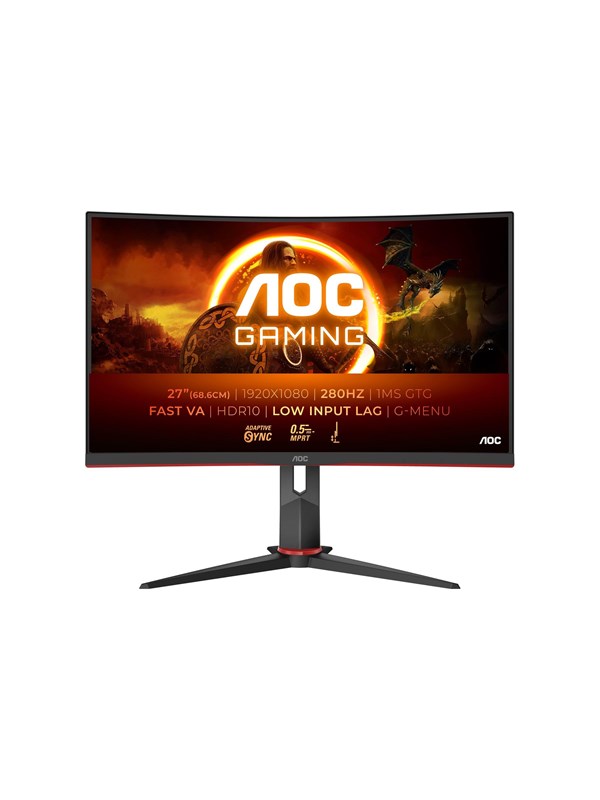 27" AOC C27G2Z3/BK - 1920x1080 (FHD) - 240Hz - VA