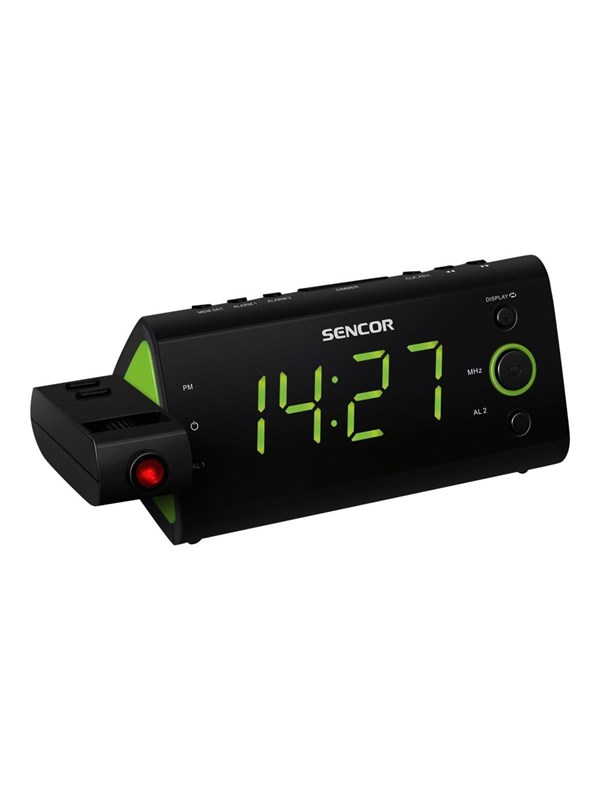 Sencor SRC 330 GN - clock radio - FM