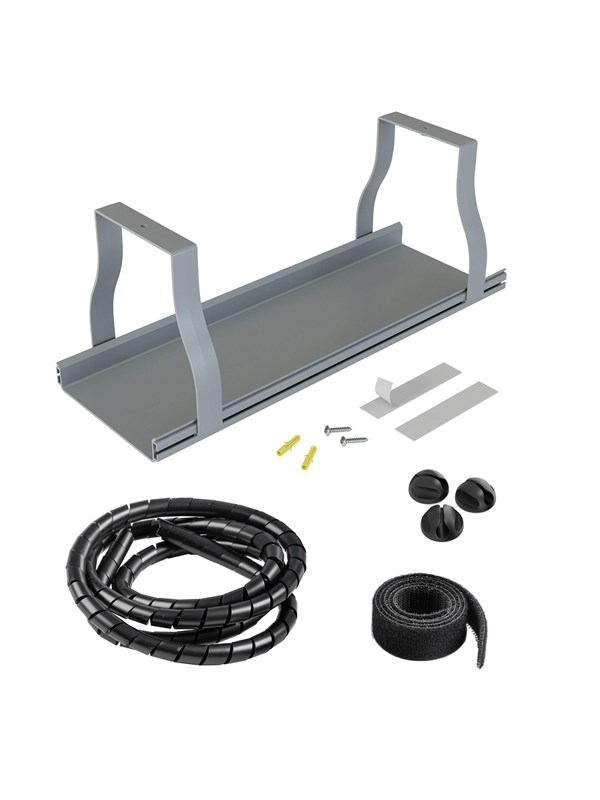 D-LINE Desk Cable Organiser Kit Grey