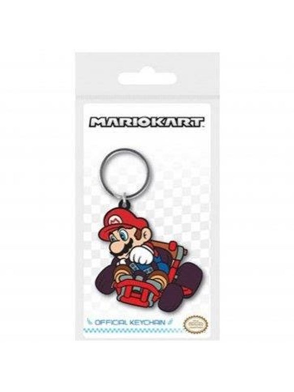 Innex - Super Mario - Soft PVC Keychain - Mario Kart - Nøkkelring
